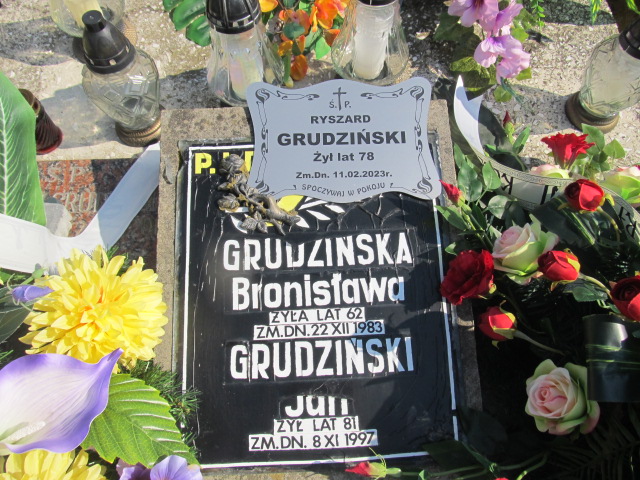 Bronisława Grudzińska Krasnystaw - Grobonet - Wyszukiwarka osób pochowanych