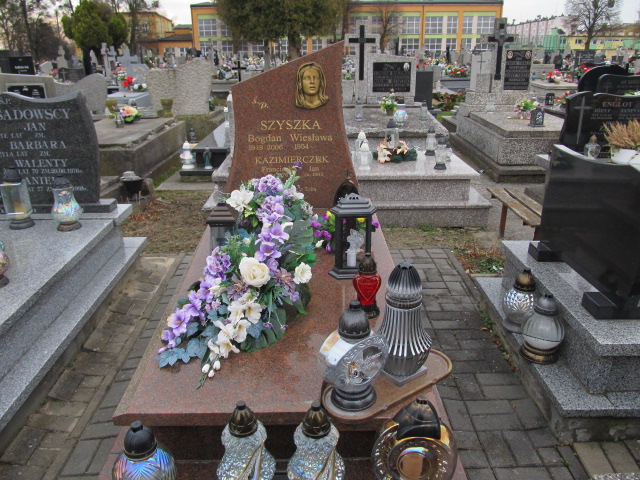 Grób Wiesława Szyszka