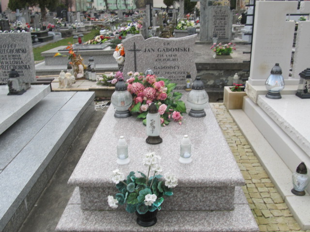Grób Franciszka Gadomska