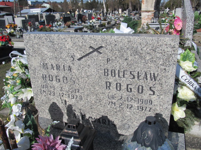 Maria Rogoś 1917 Krasnystaw - Grobonet - Wyszukiwarka osób pochowanych