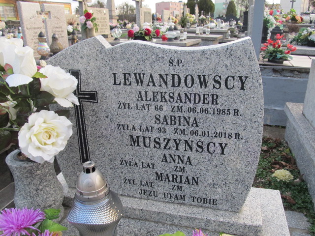 Sabina Lewandowska Krasnystaw - Grobonet - Wyszukiwarka osób pochowanych