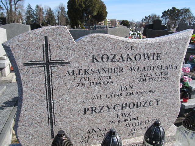 Grób Aleksander Kozak