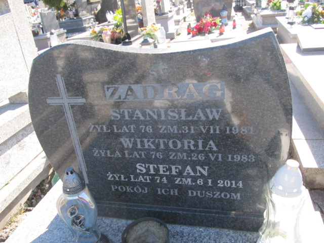 Stefan Zadrąg Krasnystaw - Grobonet - Wyszukiwarka osób pochowanych