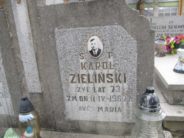 Grób Maria Zielińska