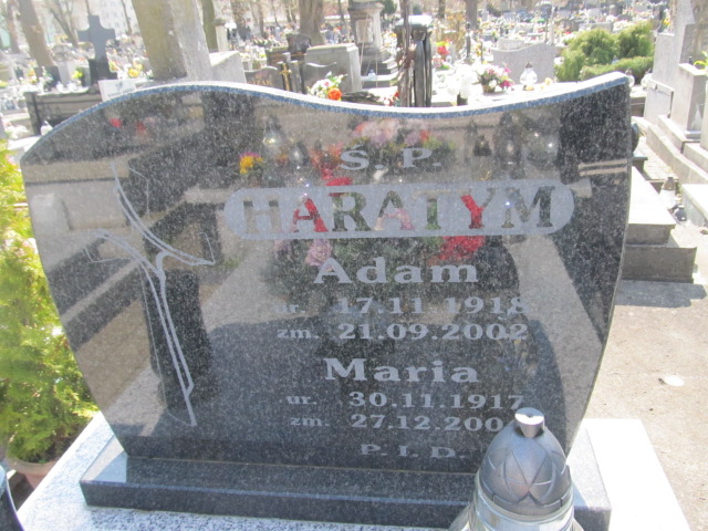 Maria Haratym 1917 Krasnystaw - Grobonet - Wyszukiwarka osób pochowanych