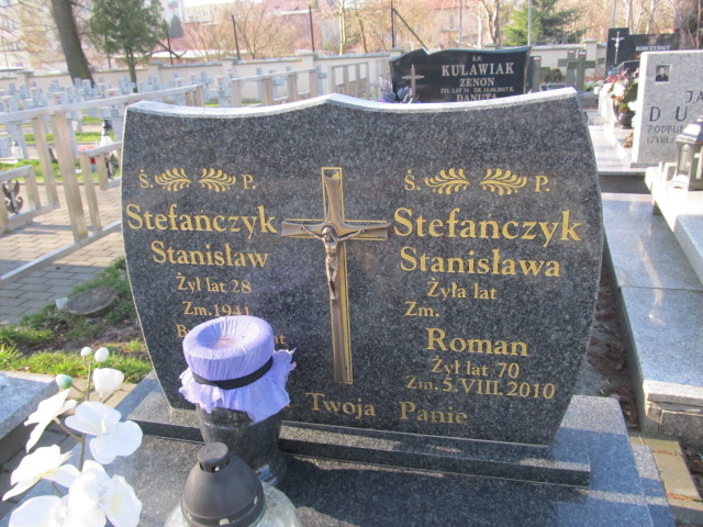 Stanisława Stefańczyk 1941 Krasnystaw - Grobonet - Wyszukiwarka osób pochowanych