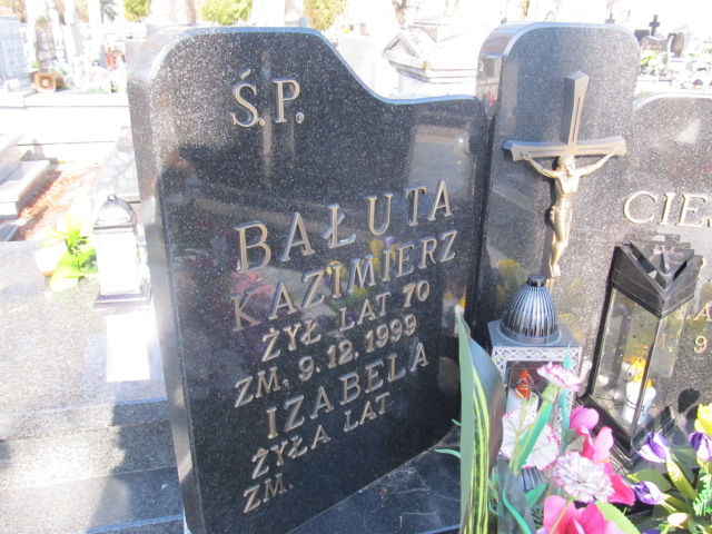 Izabella Bałuta 1934 Krasnystaw - Grobonet - Wyszukiwarka osób pochowanych