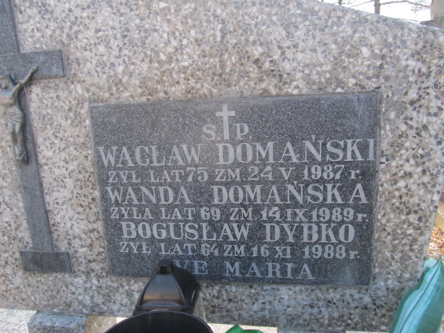 Wacław Domański Krasnystaw - Grobonet - Wyszukiwarka osób pochowanych