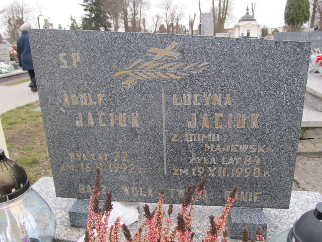 Lucyna Jaciuk Krasnystaw - Grobonet - Wyszukiwarka osób pochowanych