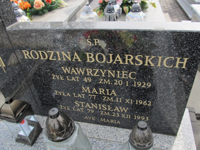 Stanisław Bojarski Krasnystaw - Grobonet - Wyszukiwarka osób pochowanych