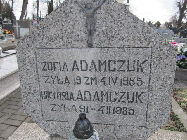 Zofia Adamczuk Krasnystaw - Grobonet - Wyszukiwarka osób pochowanych