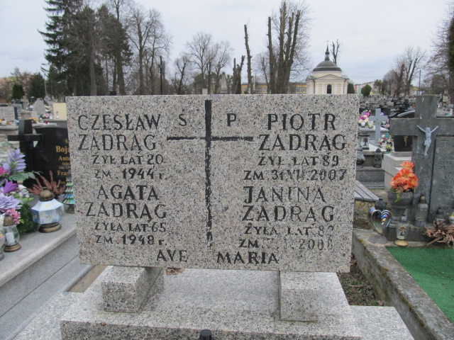 Janina Zadrąg Krasnystaw - Grobonet - Wyszukiwarka osób pochowanych