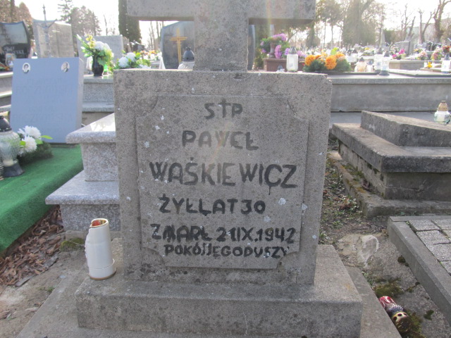 Paweł Waśkiewicz Krasnystaw - Grobonet - Wyszukiwarka osób pochowanych