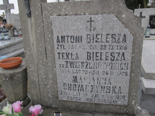 Antoni Bielesza Krasnystaw - Grobonet - Wyszukiwarka osób pochowanych