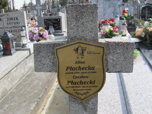 Grób Czesław Płachecki
