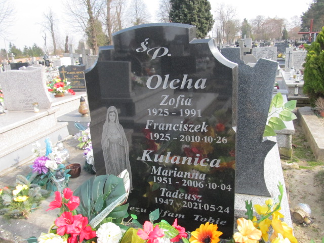 Tadeusz Kulanica 1946 Krasnystaw - Grobonet - Wyszukiwarka osób pochowanych