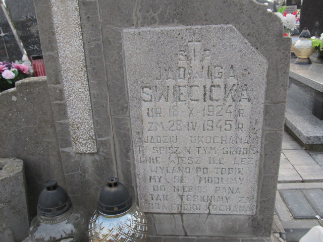 Jadwiga Święcicka 1924 Krasnystaw - Grobonet - Wyszukiwarka osób pochowanych